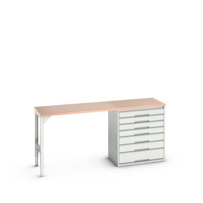 Bott Verso Werkbank | 7 Lades | Breedte Lade 800mm | Multiplex | RAL 7035 - 16921954.16