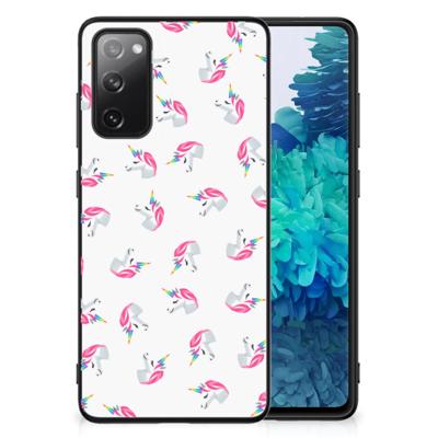 Back Case voor Samsung Galaxy S20 FE Unicorns