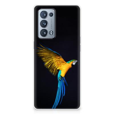 OPPO Reno 6 Pro Plus 5G | TPU Hoesje | Papegaai