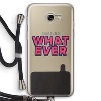 Whatever: Samsung Galaxy A5 (2017) Transparant Hoesje met koord