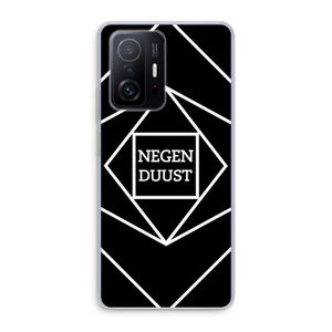 Negenduust geometrisch: Xiaomi 11T Pro Transparant Hoesje