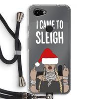 Came To Sleigh: Pixel 3a Transparant Hoesje met koord