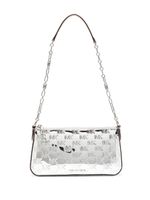 Michael Michael Kors sac porté épaule Jet Set à logo débossé - Argent