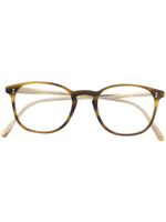 Oliver Peoples lunettes de vue à monture ronde - Marron - thumbnail