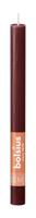 Bolsius huishoudkaars rustiek 27 cm velvet red