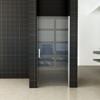 Wiesbaden Douchedeur Eco | Profiel 100x195cm | 6mm Helder glas | Nisdeur