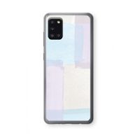 Square pastel: Samsung Galaxy A31 Transparant Hoesje