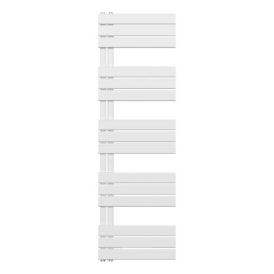Belrad Handdoekradiator - links - aansluiting/comb - 1600X500mm- Wit BUCW1600500