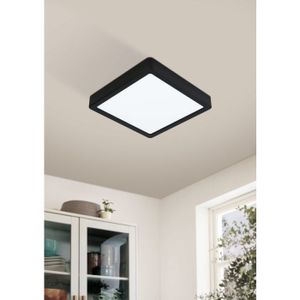 Eglo Plafonnière Zigbee Fueva-Z 21x21cm zwart 900109