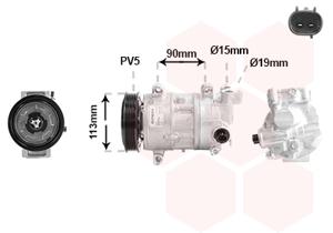 Van Wezel Airco compressor 5301K702