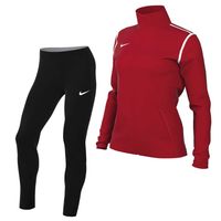 Nike Park 20 Trainingspak Full-Zip Dames Rood Wit - thumbnail