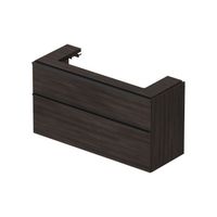 Badmeubel Duravit D-Neo Wand 118.4x44.2x62.5 cm Mat Kastanje Duravit