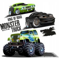 Muursticker - Monstertrucks / 02 - thumbnail