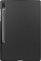Just in Case Smart Tri-Fold Samsung Galaxy Tab S9 Ultra Book Case Zwart