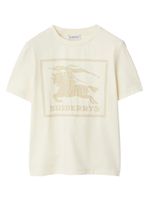 Burberry Kids t-shirt en coton à logo EKD - Tons neutres