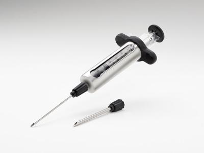 RVS marinade injectiespuit met 2 naalden - Napoleon grills
