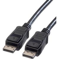 VALUE DisplayPort kabel, DP M/M, zwart, 1 m - thumbnail