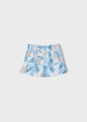 Mayoral Zomer skort print meisjes - blauw