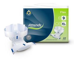 Attends Flex 9 maat XL (22 st)