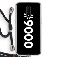 #9000: OnePlus 7 Transparant Hoesje met koord