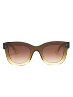Thierry Lasry lunettes de soleil rectangulaires Gambly - Marron