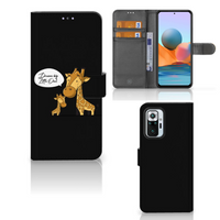 Xiaomi Redmi Note 10 Pro Leuk Hoesje Giraffe - thumbnail