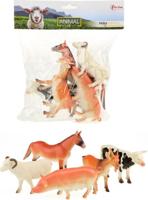 Toi-Toys animal world boederijdieren deluxe, 5st.