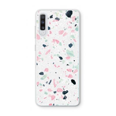 Terrazzo N°3: Samsung Galaxy A70 Transparant Hoesje