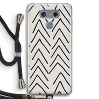 Marrakech Arrows: LG G6 Transparant Hoesje met koord