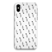 Pluimen: iPhone X Volledig Geprint Hoesje