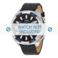 Horlogeband Diesel DZ4392 Leder Zwart 24mm - thumbnail
