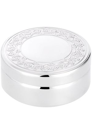 Christofle petite boite Bonbonnière en argent plaqué