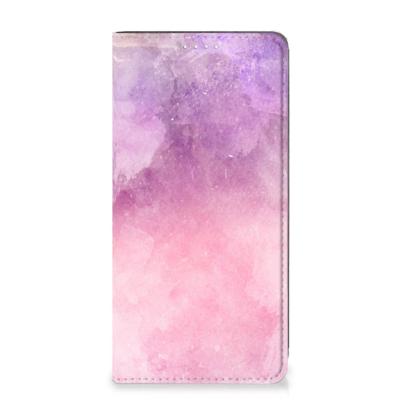 Bookcase Samsung Galaxy S23 Pink Purple Paint Bookcase Samsung Galaxy S23 Pink Purple Paint