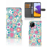 Samsung Galaxy A22 4G | M22 Hoesje Flower Power