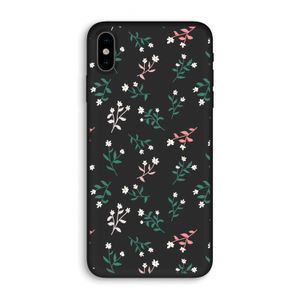 Small white flowers: iPhone X Biologisch afbreekbaar hoesje