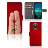Nokia 1.4 | Wallet Case | met Pasjes | Liefde - Origineel Romantisch Cadeau