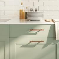 Handvatten 20 st 96 mm roestvrij staal bronskleurig