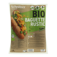 Schnitzer Baguette rustic 160 gram glutenvrij bio 2 Stuks