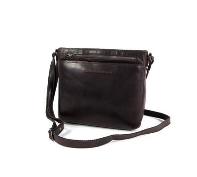 3 vaks schoudertas damestas MUMBAI bruin