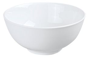Witte aardewerk kom - White Series - 21 x 9.8 cm