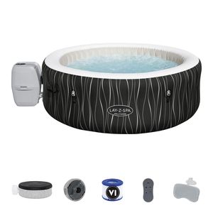 Bestway Lay-Z-Spa Hollywood Luxe AirJet Opblaasbare Spa met Ledverlichting voor 4-6 Personen