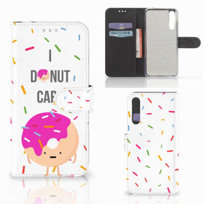 Huawei P20 Pro | Book Cover | Donut Roze