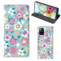 Samsung Galaxy A71 Smart Cover Flower Power