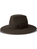 Maison Michel Kyra felt Fedora hat - Marron - thumbnail