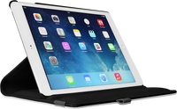 Just in Case Apple iPad 9,7 inch (2017/2018) 360 Rotating Hoes Zwart