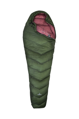 Nomad Orion 180 S Mummie Slaapzak Dames Dill Green 200 x 75/45