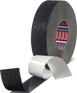 Tesa Antisliptape extra sterk | zwart | lengte 18 m, breedte 50 mm | 1 stuk - 60954-00000-00 60954-00000-00