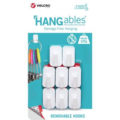 VELCRO® Wit Inhoud: 8 stuk(s)