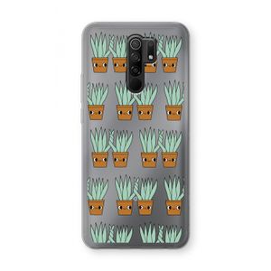 Sansevieria: Xiaomi Redmi 9 Transparant Hoesje