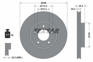Remschijf 92180703